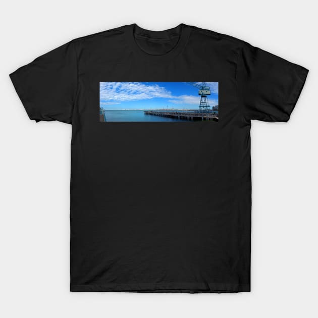 Princes Pier - Port Melbourne T-Shirt by pops